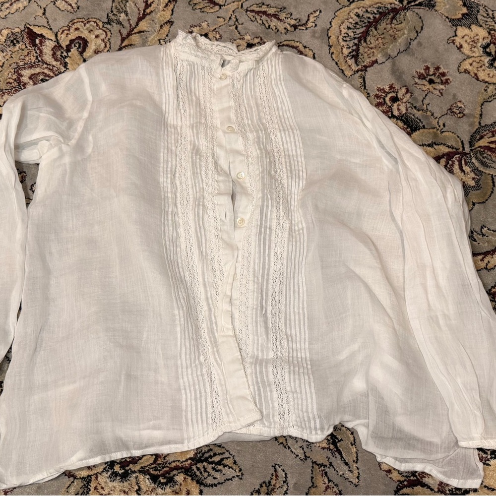 Elegant White Women's Top